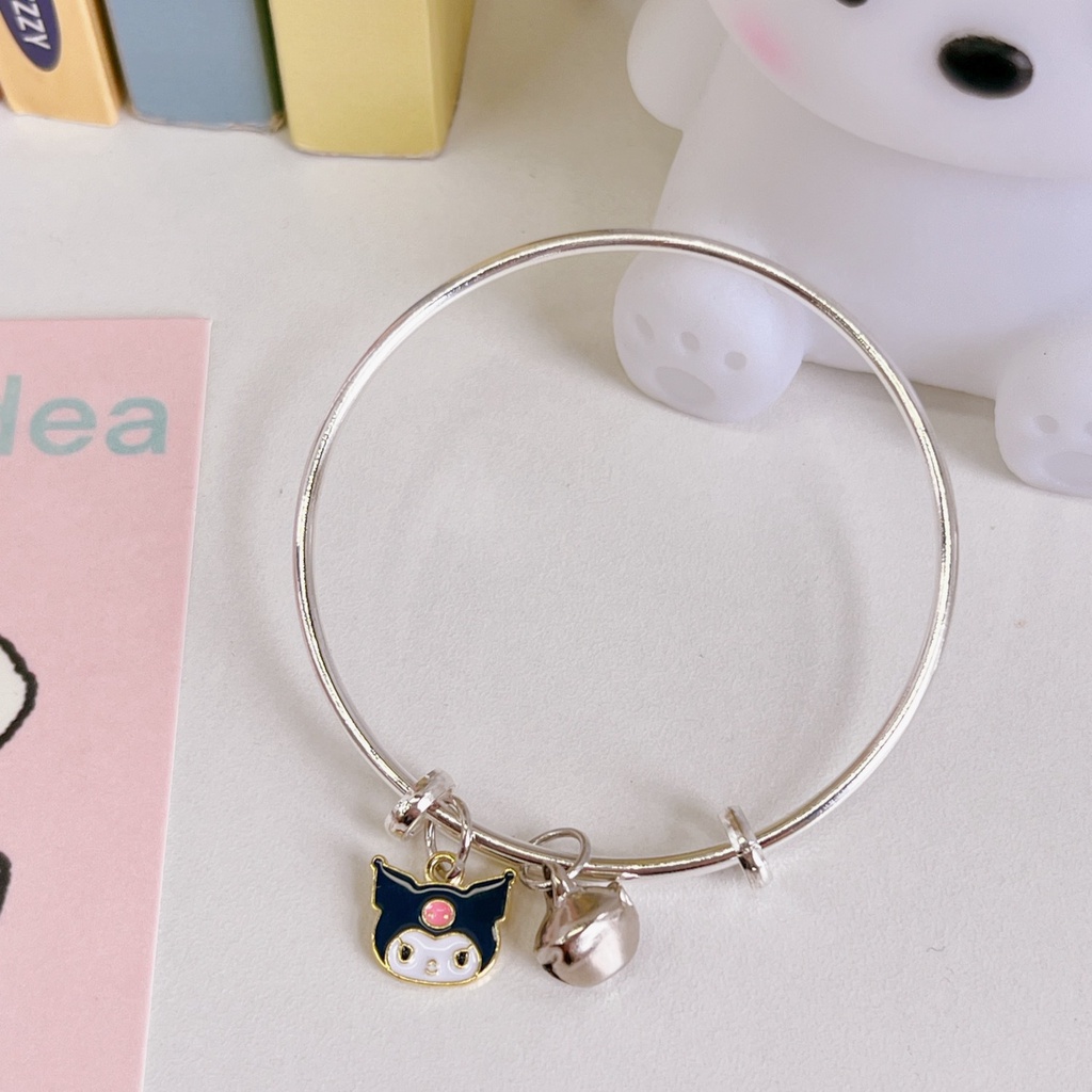 Gelang Giok Desain Kartun Sanrio Hello Kitty Melody Untuk Wanita