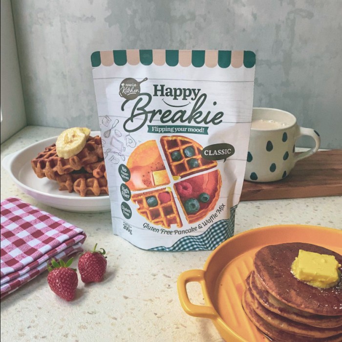 

Happy Breakie Gluten Free Pancake & Waffle Mix - Classic 200gr