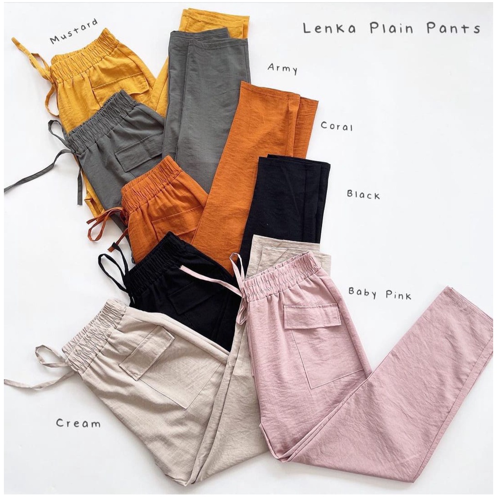 BEFAST - ZEC Celana Panjang YUJU / Lenka Pant / Celana Panjang Casual / Celana Panjang kerja / Celana Panjang Polos / Celana Panjang Banyak Warna / Celana Panjang Modis / Celana Keluaran Terbaru 2021