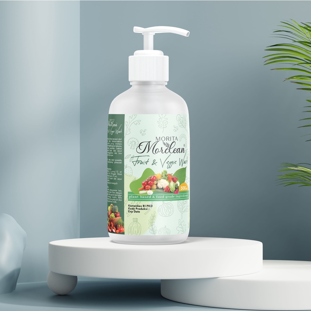 

PENCUCI BUAH MORCLEAN FRUIT & VEGGIE WASH