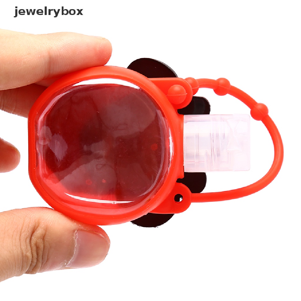 (jewelrybox) Botol Kosong Bentuk Bulat Motif Kartun Lucu Kapasitas 30ml Untuk Hand Sanitizer / Lotion