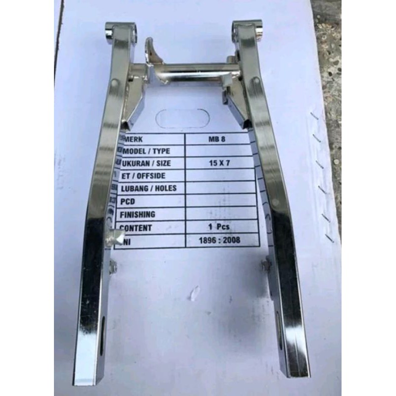 Arem arm kaze chrome Pnp Honda CB GL Mega Pro