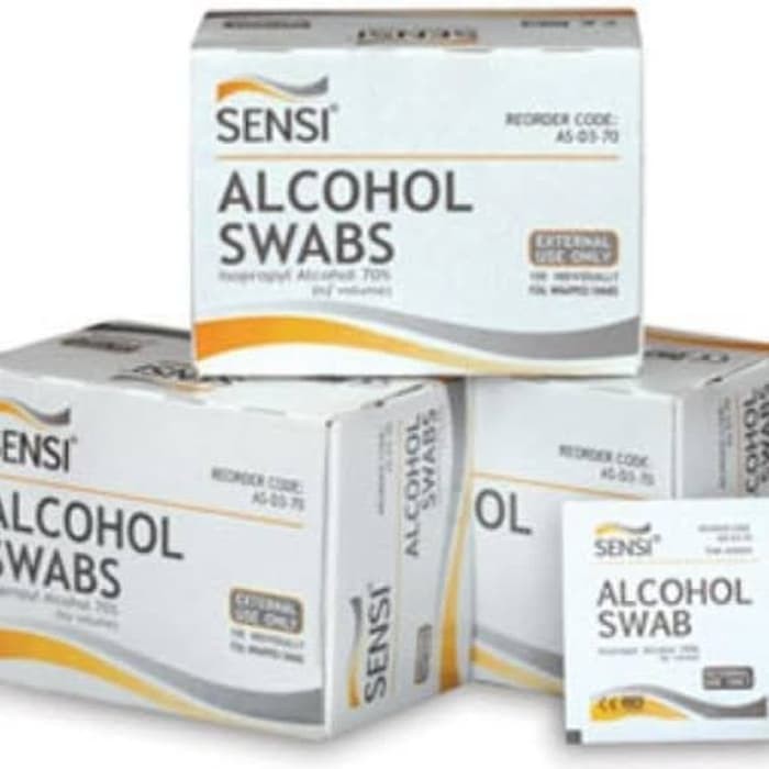 Sensi Alcohol Swabs