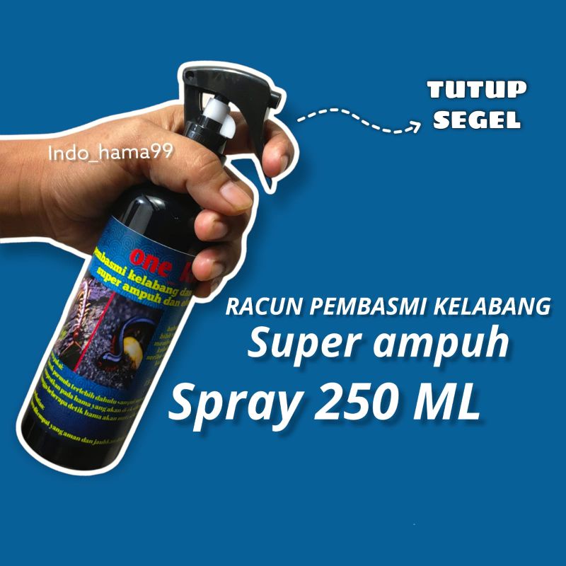 pembasmi kelabang dan kaki seribu semprot 250ml seper ampuh