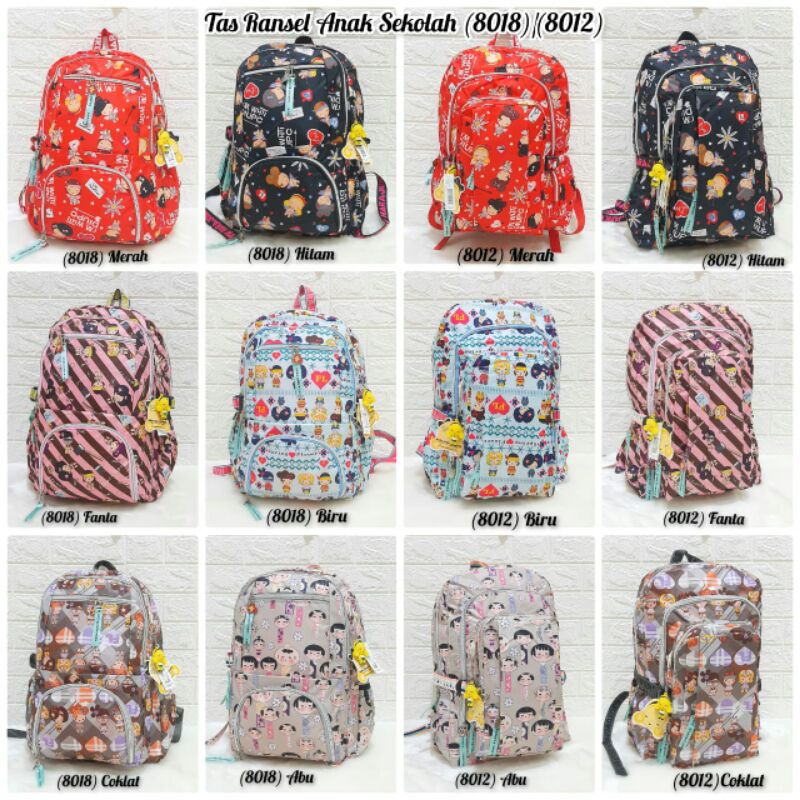 Tas Ransel Sekolah Tas Anak Sekolah Tas Ransel Anak Remaja Tas Motif Tas Import