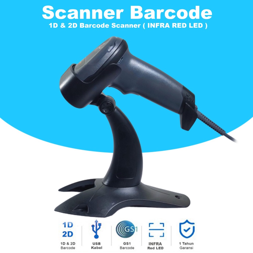 Scanner Barcode 2 Dimensi Alat Scan Barcode Harga