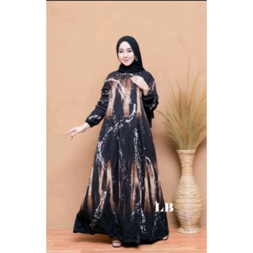gamis twill rayon malaman