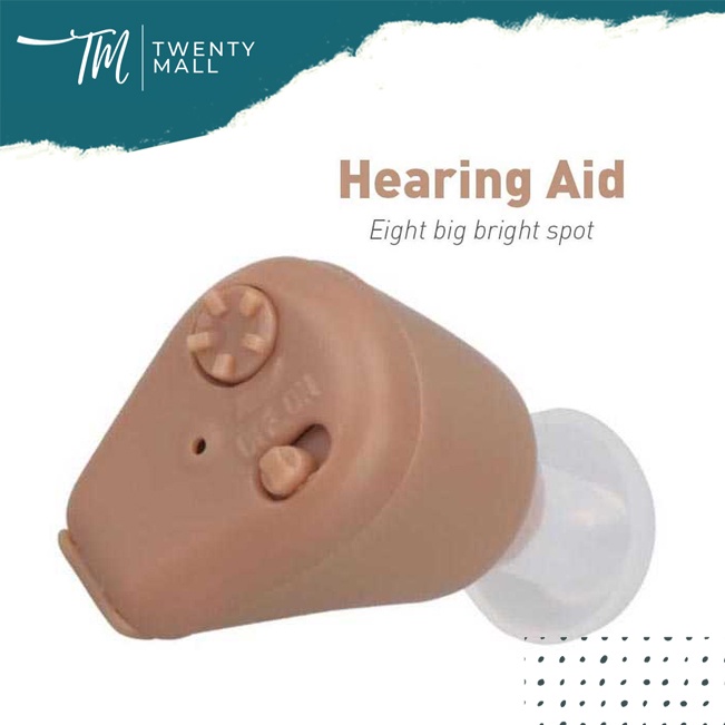 Alat Bantu Dengar In Ear Hearing Aid - TaffOmicron | Alat Bantu Dengar Orang Tua | Alat Bantu Dengar Telinga | Alat Bantu Dengar Mini | Alat Bantu Dengar Original | Alat Bantu Dengar Cas Charger Telinga Orang Tua Hearing Aid Mini Pengeras Suara Original