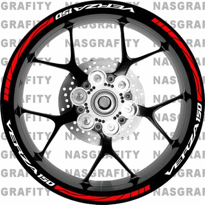 sticker velg racing honda VERZA 150