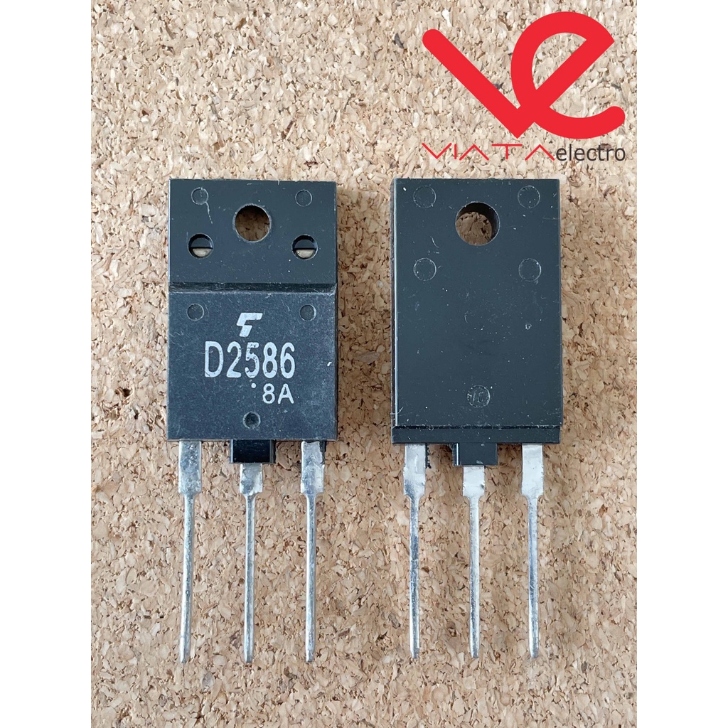 D2586 TRANSISTOR ASLI ORIGINAL (1Bh) TOSHIBA ORI D 2586 ASLI 2SD2586