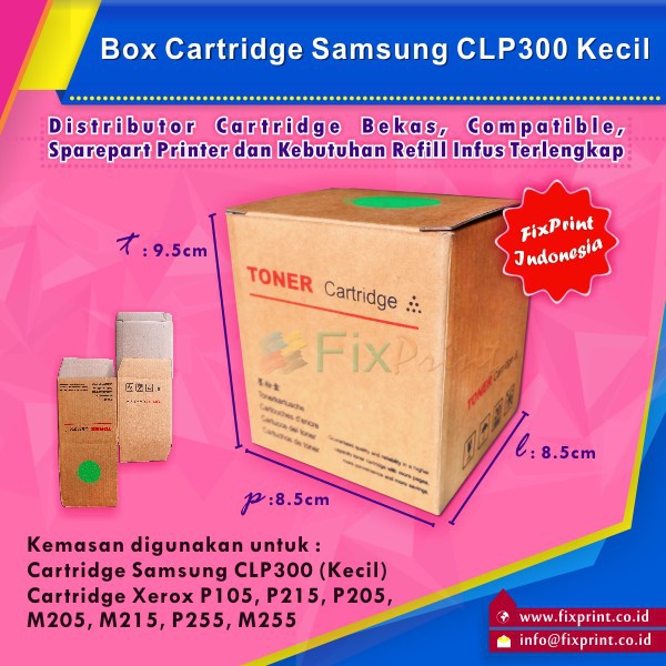 Dus / Box Toner Samsung CLP300 Kecil