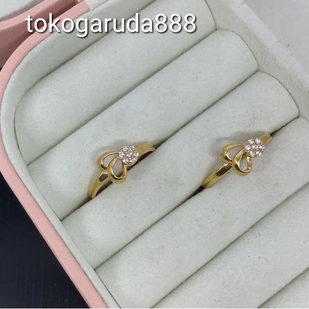 cincin anak dan dewasa emas asli  kadar 700 70% 16k 16k 22 1gram 8 9 10 11 12 13 14 15 16 solitaire permata zircon