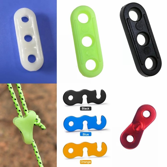 Stopper Guyline Aksesoris Tenda Tent Stoper Tali Guy Rope Camping