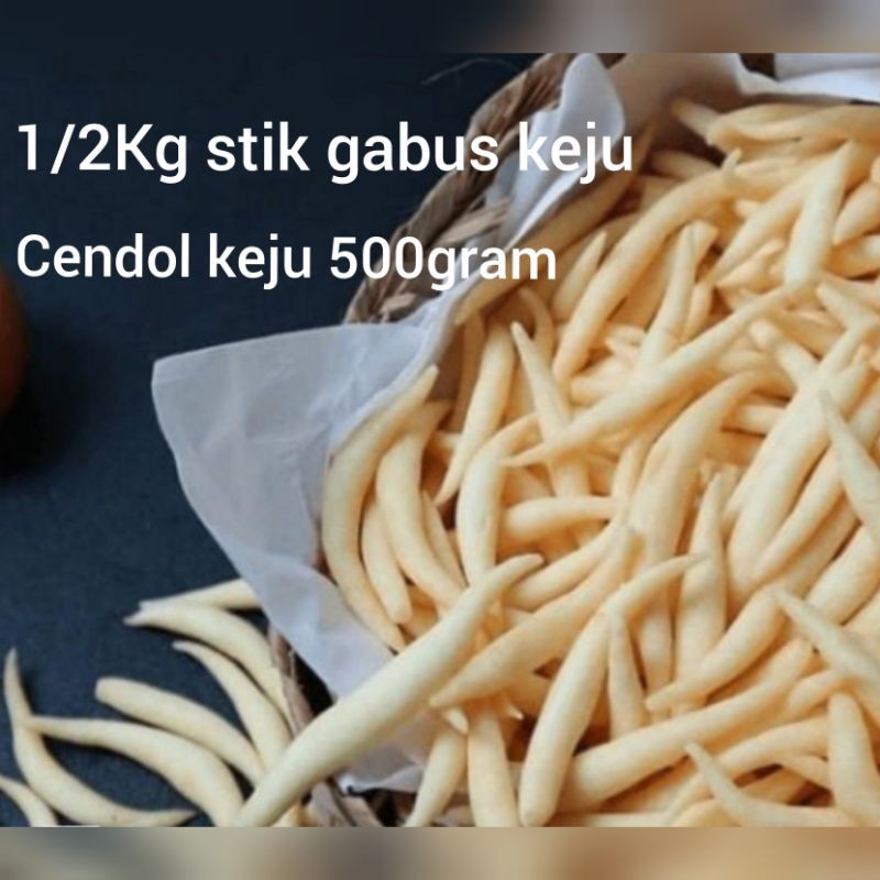 

telor gabus cendol keju 500gram