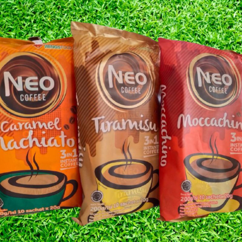 

Neo Coffee Kopi Instan 3in1 (isi 9 pcs)