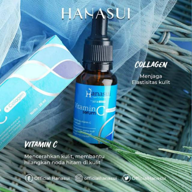 HANASUI SERUM VIT C + COLLAGEN