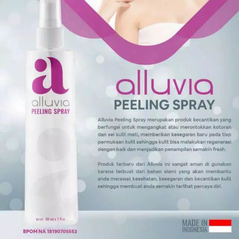 alluvia peeling spray