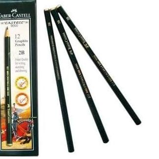 

☎ Pensil 2b Faber castell 12pcs ➧