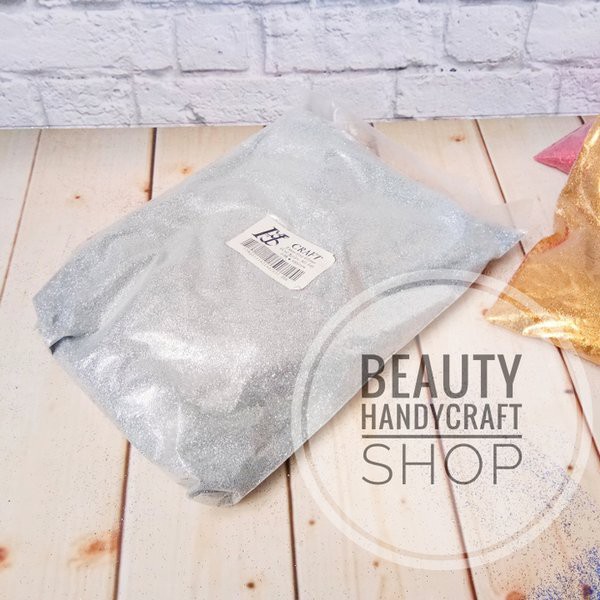 

Dijual Termurah glitter kiloan SILVER bahan craft diy cat kreasi apapun terjangkau