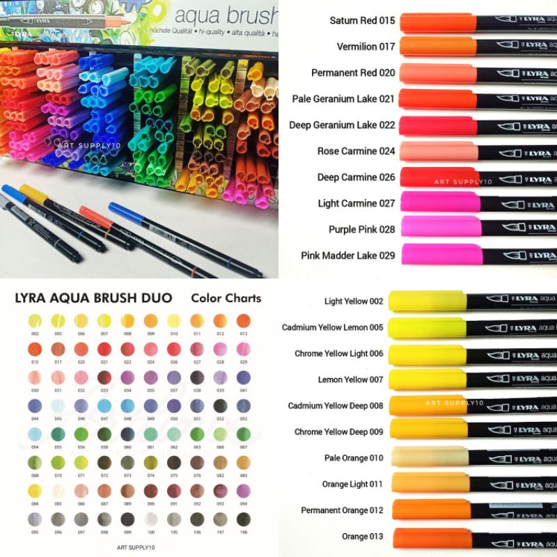 

Lyra Aqua Brush Duo - Dual Brush Pen Satuan (Varian 1)