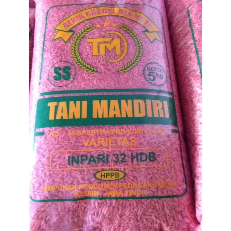 Benih Padi kemasan 5Kg - Logawa, Inpari 32, Inpari 30