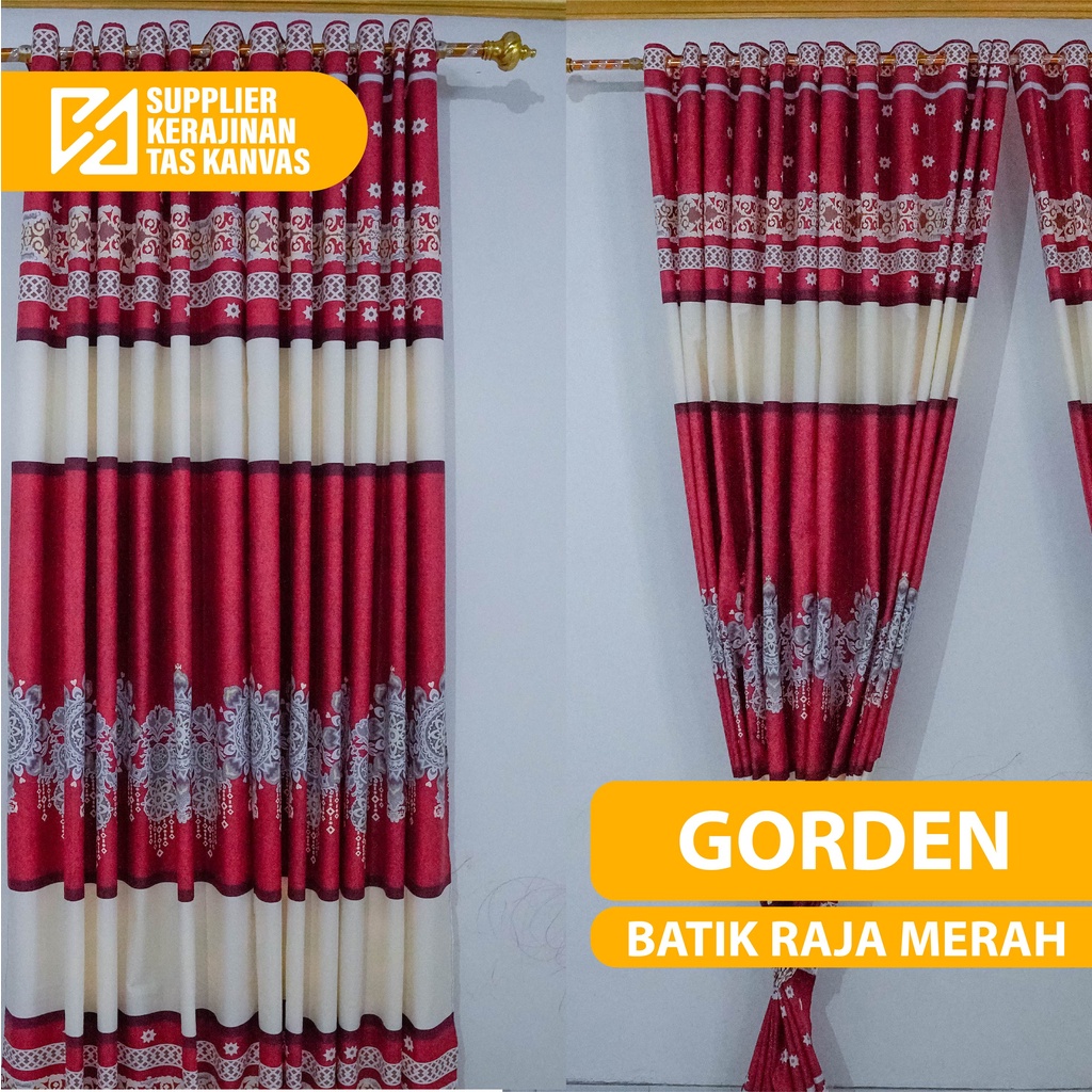 Gorden Viral dengan Desain Aesthetic { BATIK RAJA MERAH }