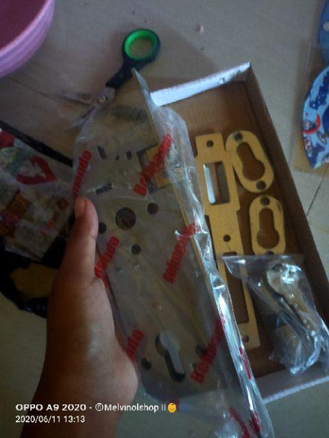 Handle Pintu Stainless 42cm 2set+kunci