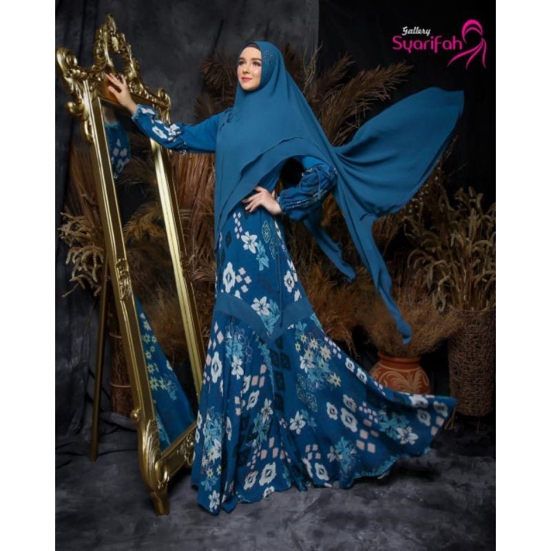 Gallery Syarifah / Gamis Balezza by Gallery Syarifah (Ready siap kirim)