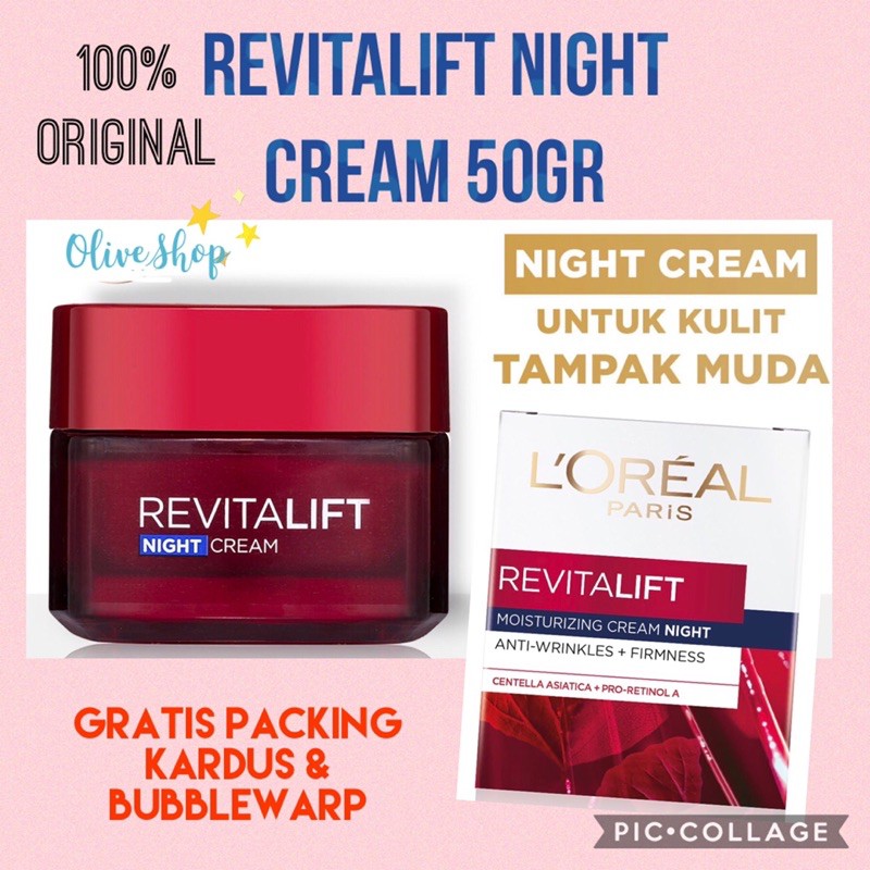 OliveShop ❤️ Loreal Revitalift Dermalift Day Night Cream 50gr Eye 15gr