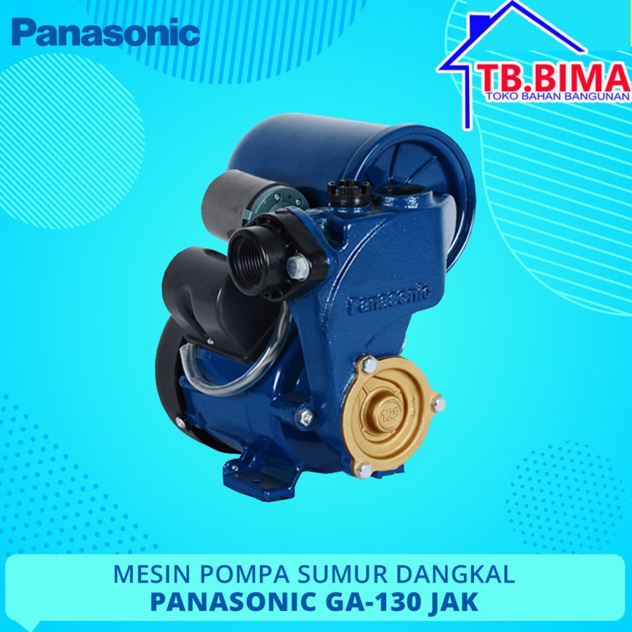 Mesin Pompa Air Panasonic GA 130 JAK POMPA AIR OTOMATIS 125 WATT
