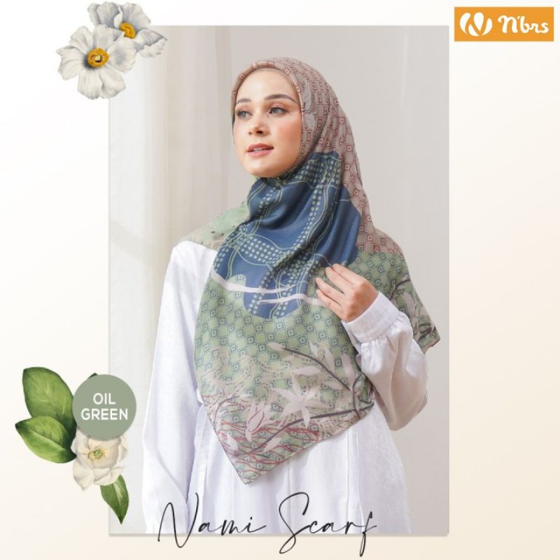 SCARF NIBRAS /KERUDUNG NIBRAS MOTIF/NAMI SCARF