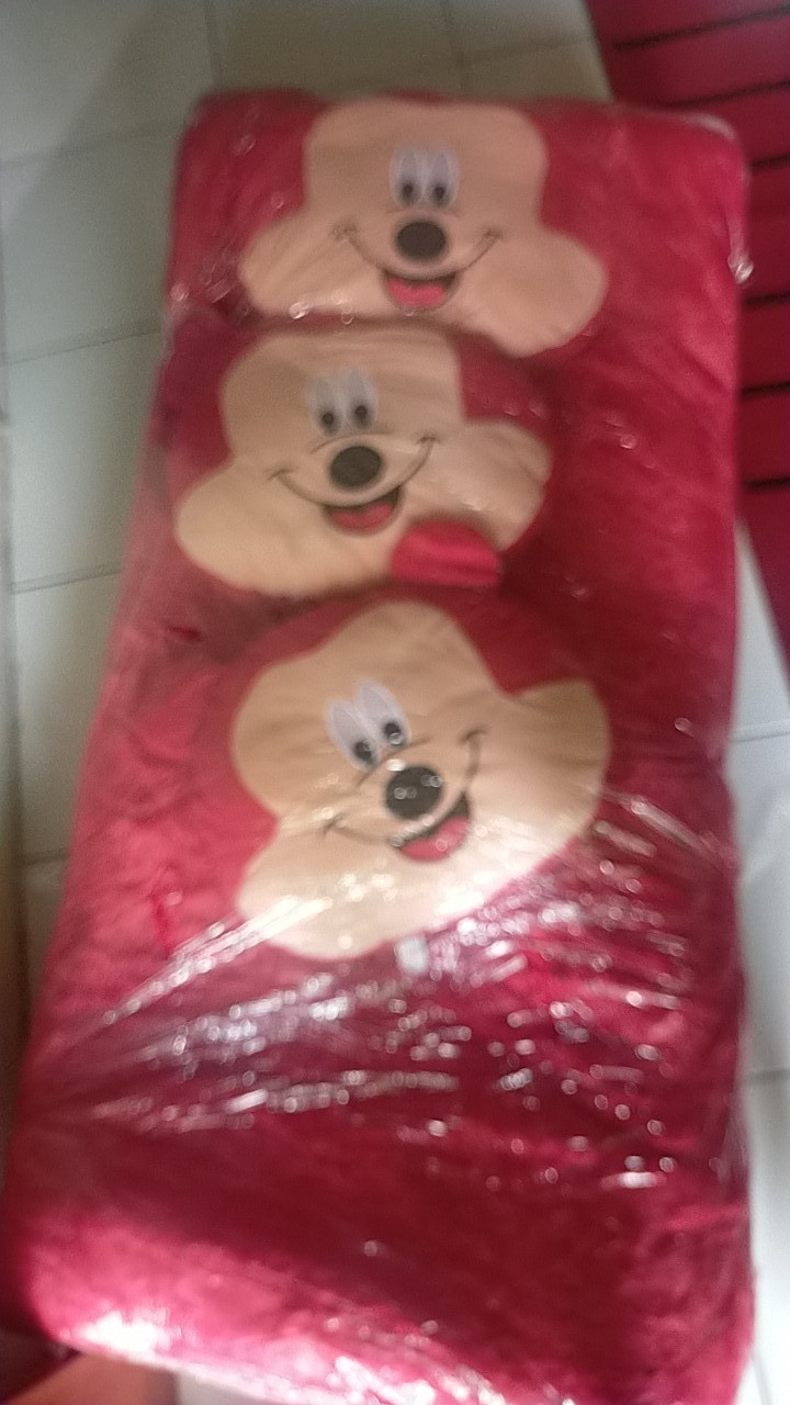 Kasur Bulu Rasfur Mbah Blangkon Uk.180x120x6cm Tebal Empuk Mickymouse Terlaris Termurah / Surpet