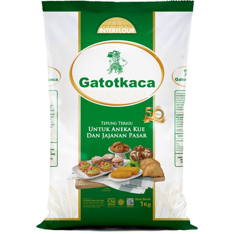 

Tepung terigu gatotkaca 1kg