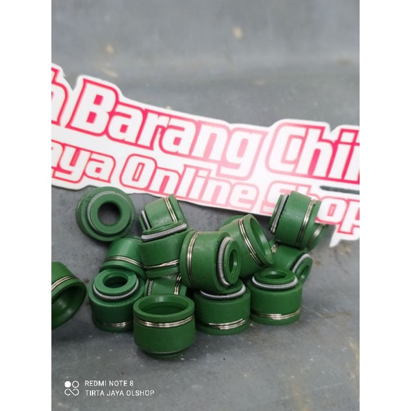 seal sil klep dobel double per ring honda cb gl 100 max pro cdi series megapro tiger batang 5.5mm import