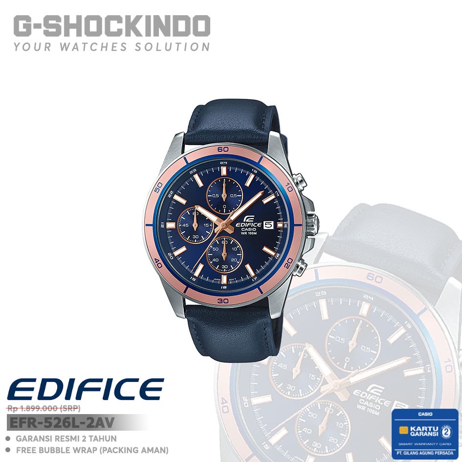 Casio Edifice EFR-526L-2AV / EFR-526L-2AVUDF Original