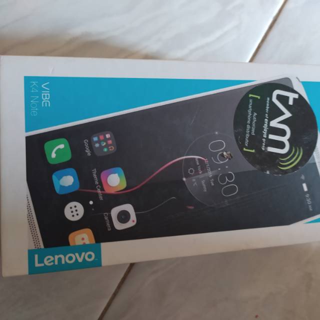 Lenovo vibe k4 note second