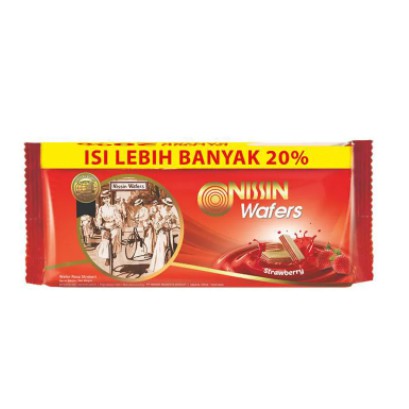 

Nissin Wafers Strawberry 100g