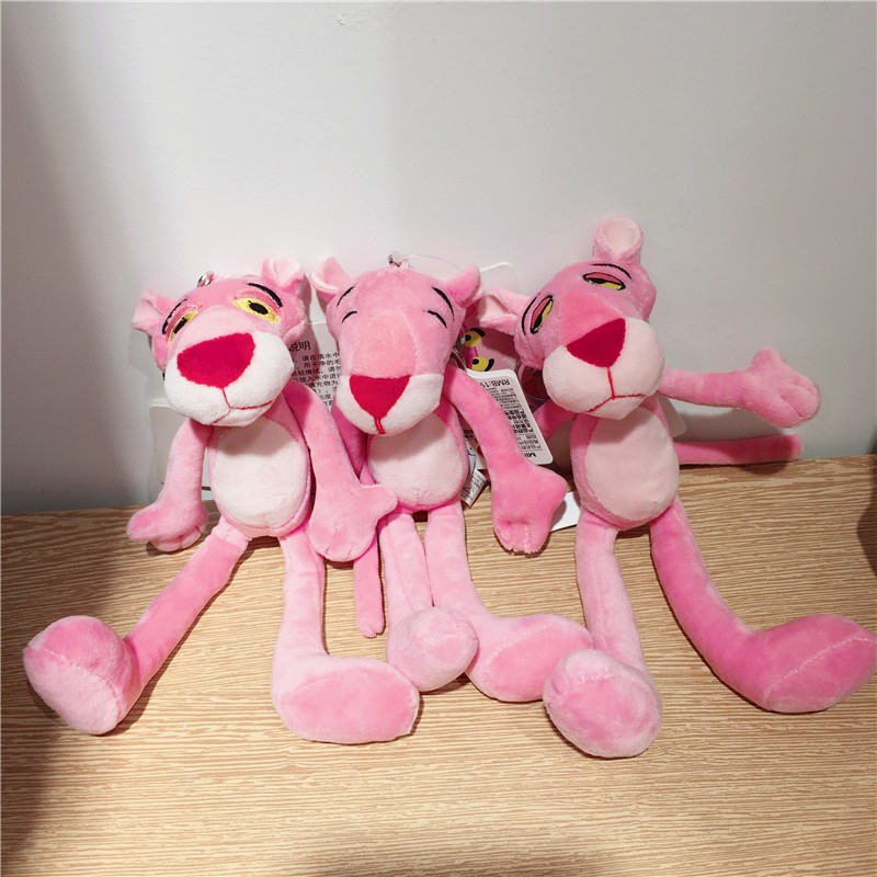 pink panther plush miniso