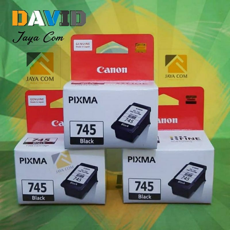 1 Set Canon PG 745 dan CL 746 Original for ip2870, ts307, mg2570, mx497, ip2870s, mg2570s, tr4570s