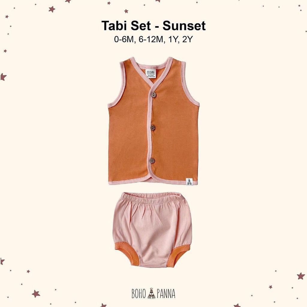 BOHOPANNA TABI SET / SETELAN BAYI