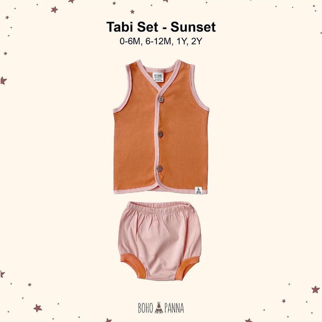 BOHOPANNA TABI SET / SETELAN BAYI