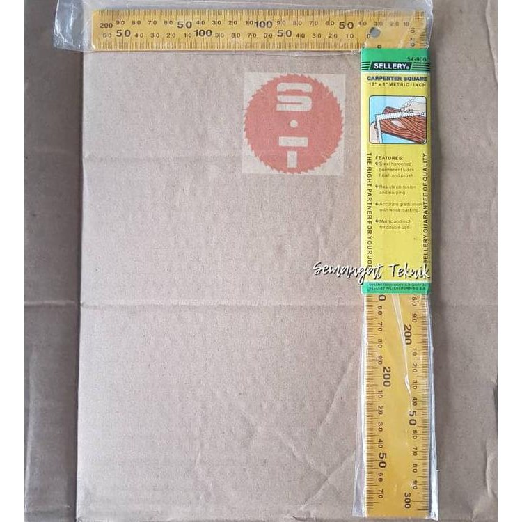 

Siap Kirim Penggaris Siku Tukang 12" 30Cm Sellery Smtt1