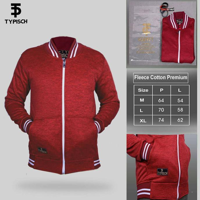 JAKET BOMBER TYPISCH - Hijau Tua