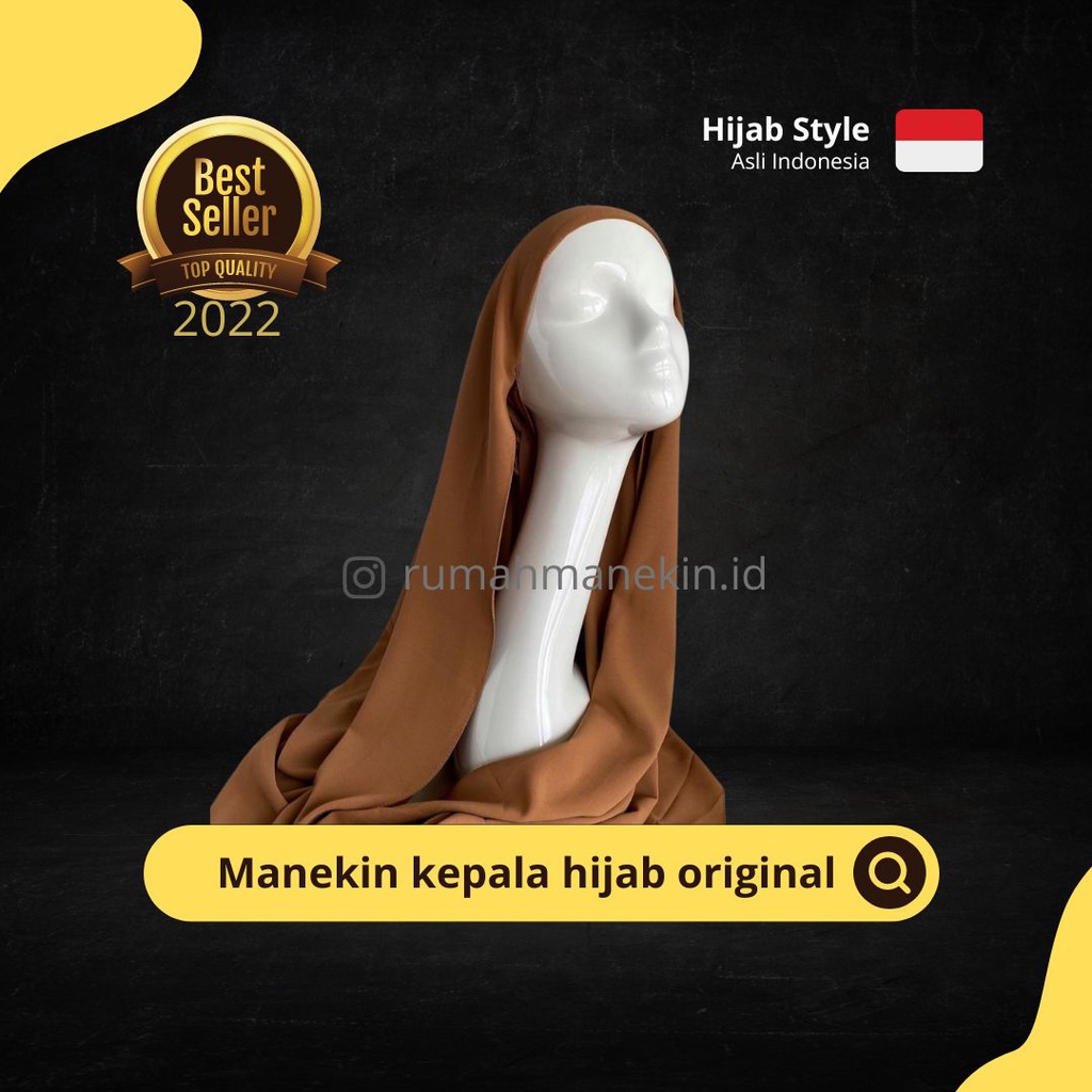 Manekin kepala Patung Kepala Hijab Patung Hijab Manekin Hijab Display Hijab manekin foam manekin
