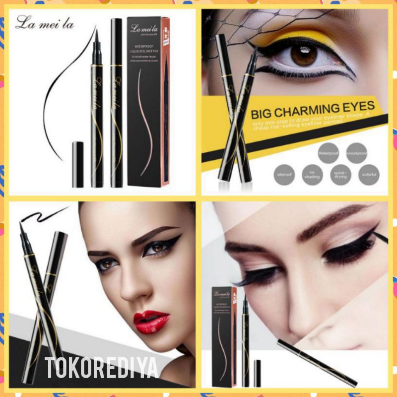 S Logo LAMEILA Original Waterproof Liquid Eyeliner Pen