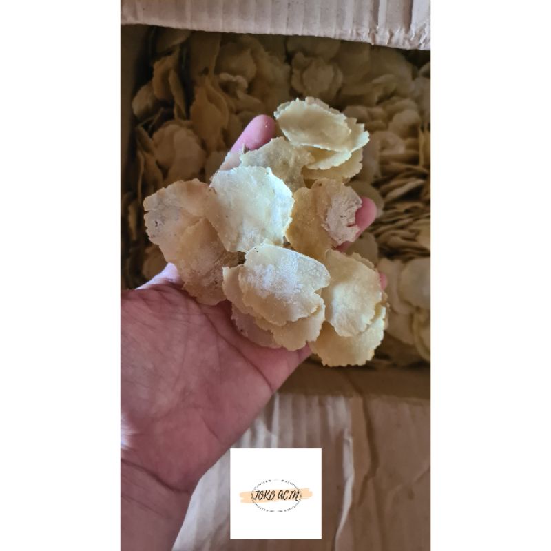 

[SAMEDAY] [COD] Emping melinjo kualitas super 250gr, emping mentah