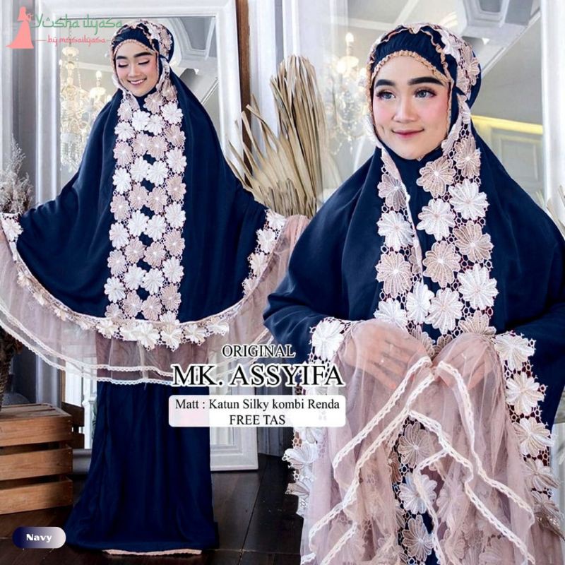 MUKENA ASSYIFA // MUKENA DEWASA // MUKENA PREMIUM