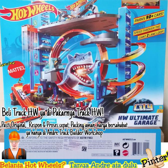 Harga Track HOT Wheels Ultimate Garage 