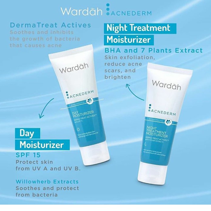 acnederm night treatment moisturizer