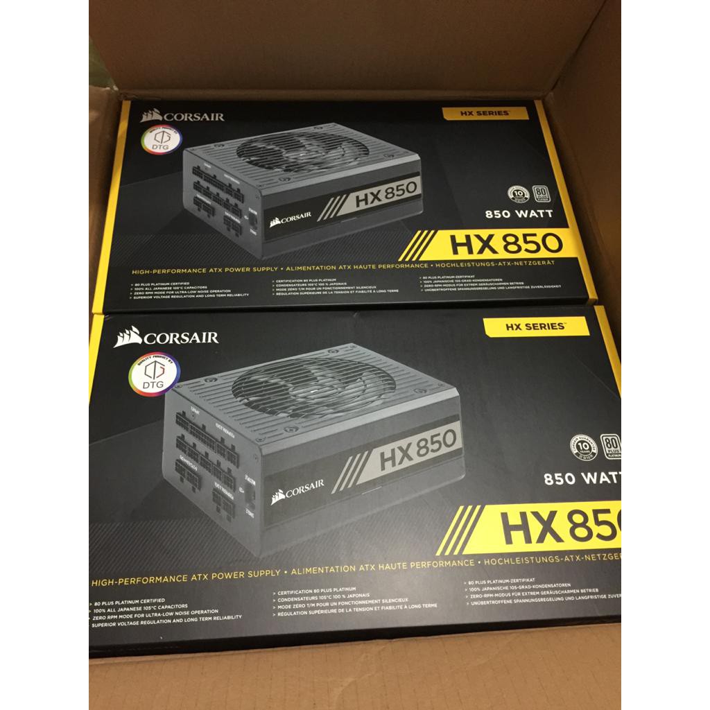 Corsair HX850 850W Fully Modular 80Plus Platinum Power Supply | PSU GARANSI RESMI